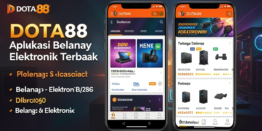 Tampilan antarmuka aplikasi DOTA88 yang modern dan fungsional.