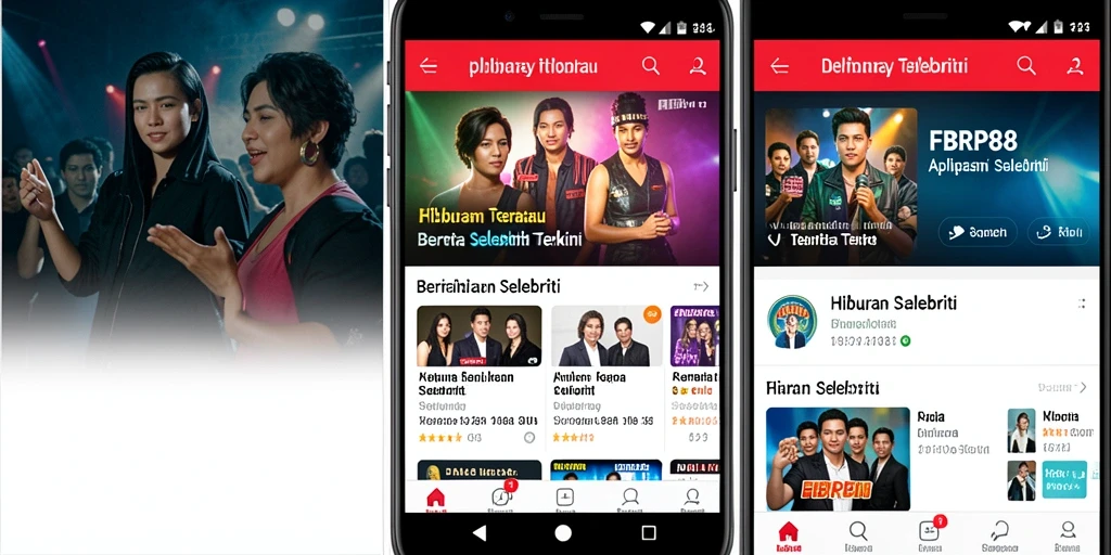 Tampilan antarmuka aplikasi FBRP88 yang menarik dan informatif.