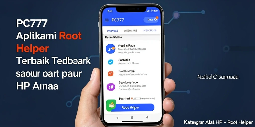 Antarmuka aplikasi PC777 yang sederhana dan mudah digunakan.