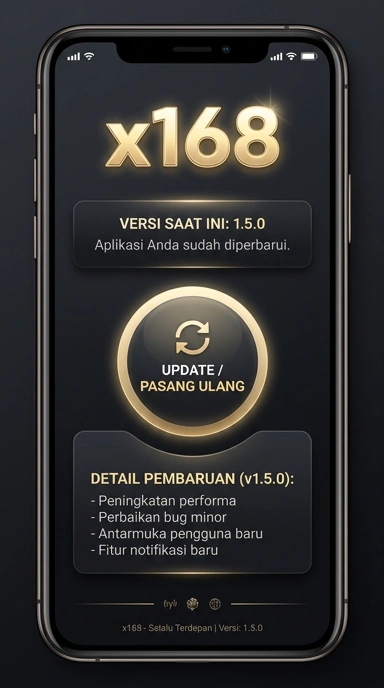 Riwayat Versi x168 untuk Pengguna Android